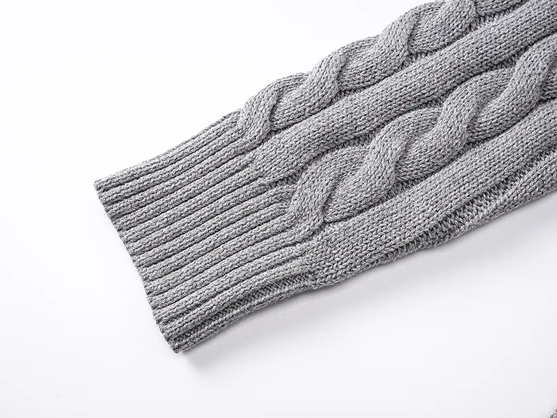 Style No. 2503 P220 Polo Ralph Lauren solid color comfortable thick cable twist knitted sweater Color: cream black navy gray Size: S (recommended within 120) m (recommended within 140) L (recommended within 160) xL (recommended within 180)